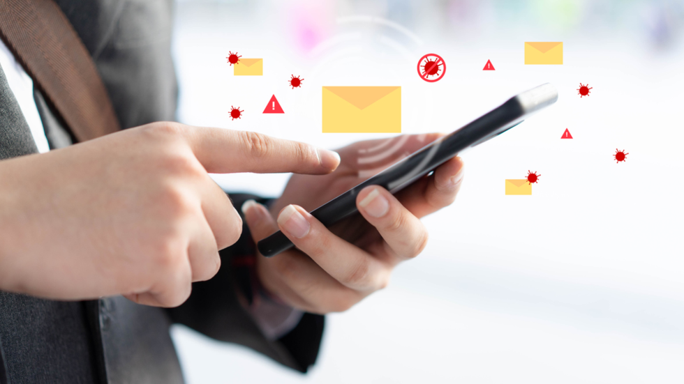 Message received on phone